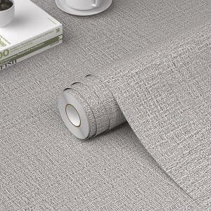 Grasscloth Peel & Stick Wallpaper - Breathable & Textured for Living Rooms/Bedrooms