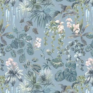 Blue Peel & Stick Wallpaper - Calming Hues & Versatile for Accent Walls