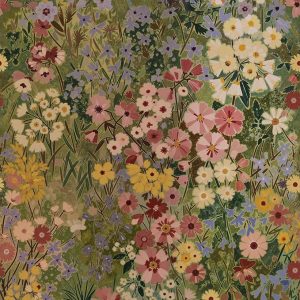 Boho Floral Peel & Stick Wallpaper - Vibrant Colors & Eclectic Patterns